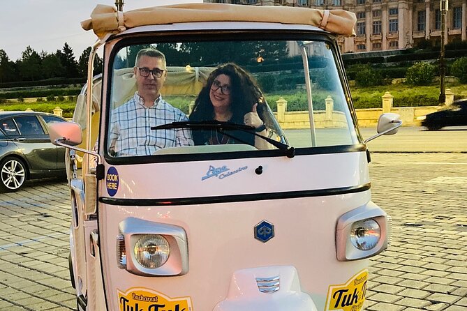 Tuk Tuk Bucharest Private Tour - Unique Experience. - From Palatul CEC to Dorobanți: the night route, stop by stop