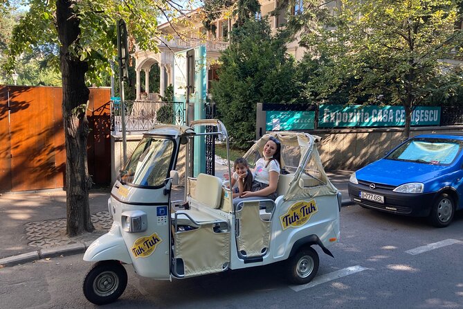 Tuk Tuk Bucharest Tour - Unique Experience in town! - National Museum of Romanian History, a quick photo stop with smart context