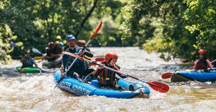Vadu Crisului: Rafting or Kayaking trip on Crisul Repede - Crisul Repede in Vadu Crisului, the kind of trip that works for most people